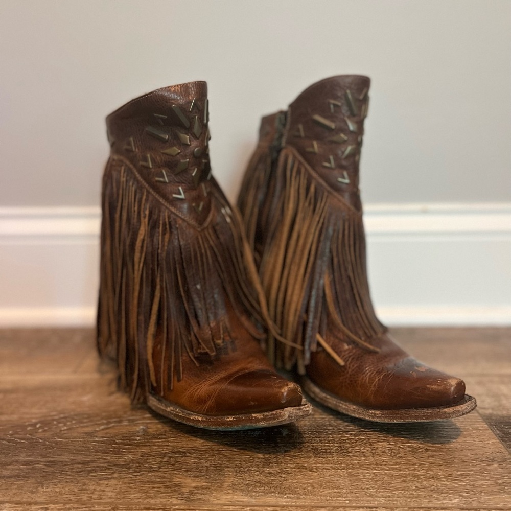 Fringe Cowboy boots